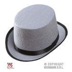 Zylinder Hut grau für Kinder - Widmann®