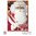 Weihnachtsmann Perücke mit Bart, Augenbrauen weiss - Widmann