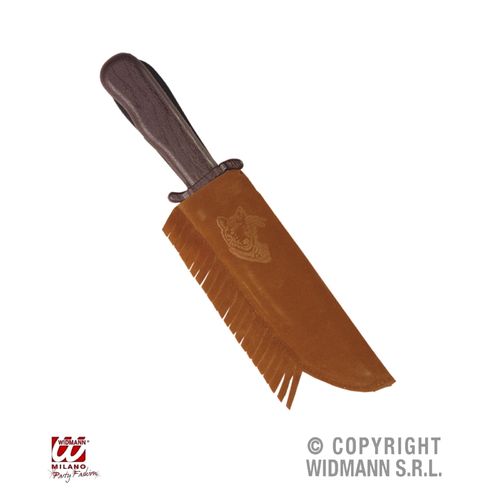 Indianer Cowboy Messer  mit Tasche - Widmann®