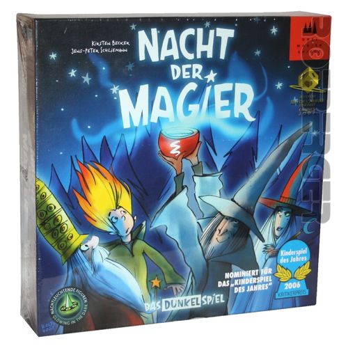 Gesellschaftsspiel Nacht der Magier - Drei Magier Spiele