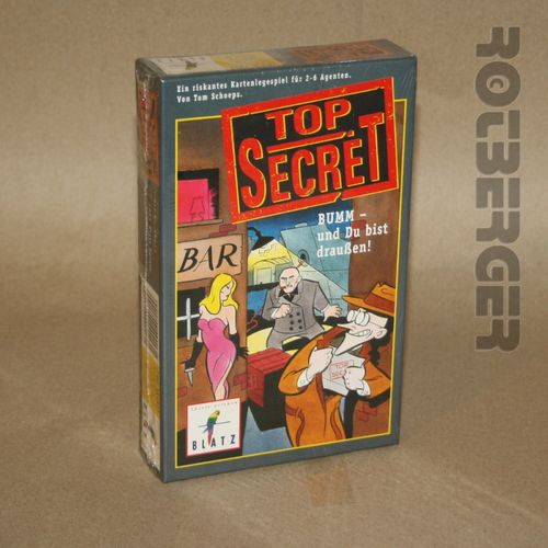 Kartenspiel Top Secret - Blatz Spiele