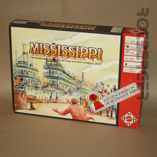 Gesellschaftsspiel Mississippi - Mattel Spiel - gebraucht