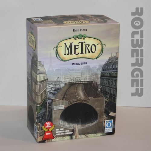 Gesellschaftsspiel Metro - Queen Games Spiel - gebraucht
