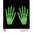 Skelett Handschuhe 3D für Erwachsene Widmann®