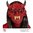 Latex-Halb-Maske "Teufel" - Widmann®