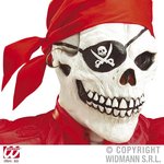Horror Maske Zombie-Totenkopf-Pirat - Widmann®